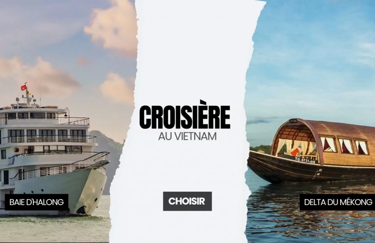 Croisière au Vietnam : Choisir la baie d'Halong ou le delta du Mékong