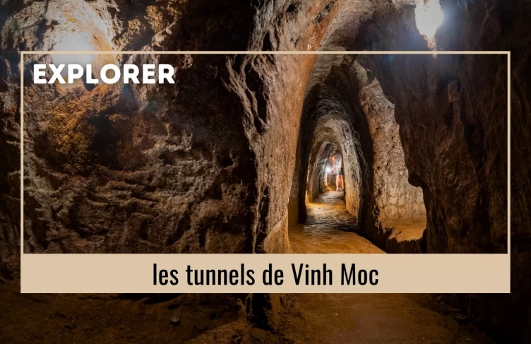 Explorer les tunnels de Vinh Moc, témoignage vivant du passé