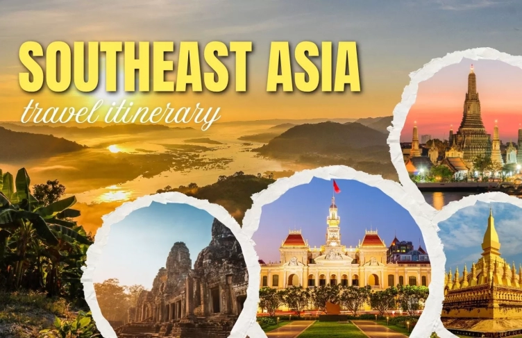 Explore Southeast Asia travel itinerary not to be missed