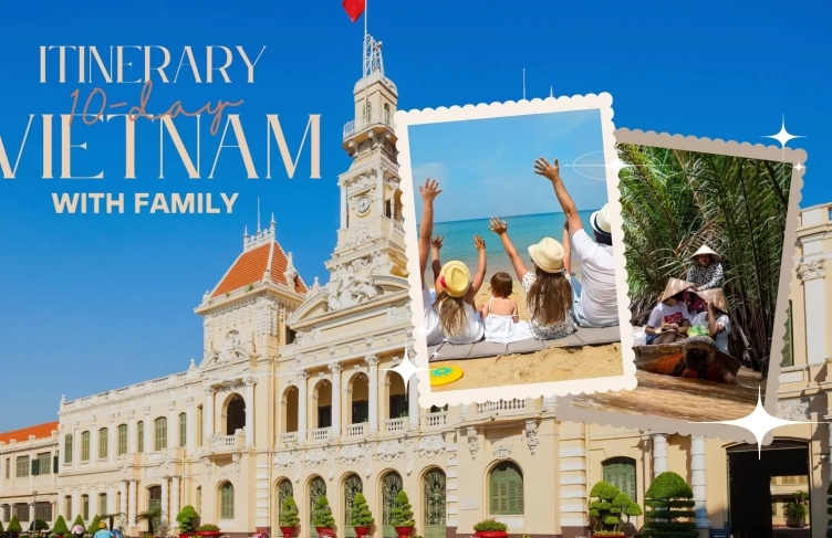 Ideal itinerary for a 10-day Vietnam tour with family