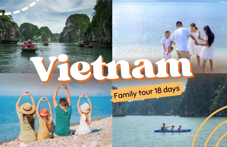 Vietnam family tour 18 days: Best activities and attractions