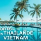Circuit combiné Thaïlande Vietnam : 15 resorts de plage pour un séjour luxe