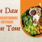 Bun Dau Mam Tom, Un Plat Traditionnel Du Vietnam Avec Une Saveur Intense