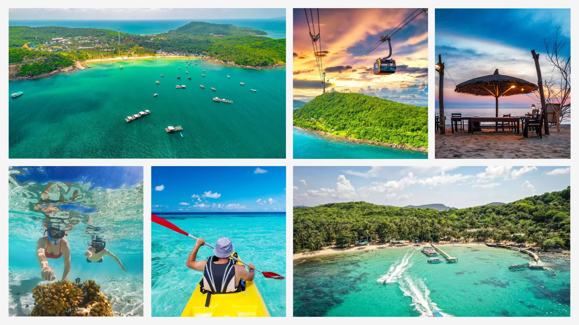 Tops d'activités à Phu Quoc, belle île de Perle, must à découvrir