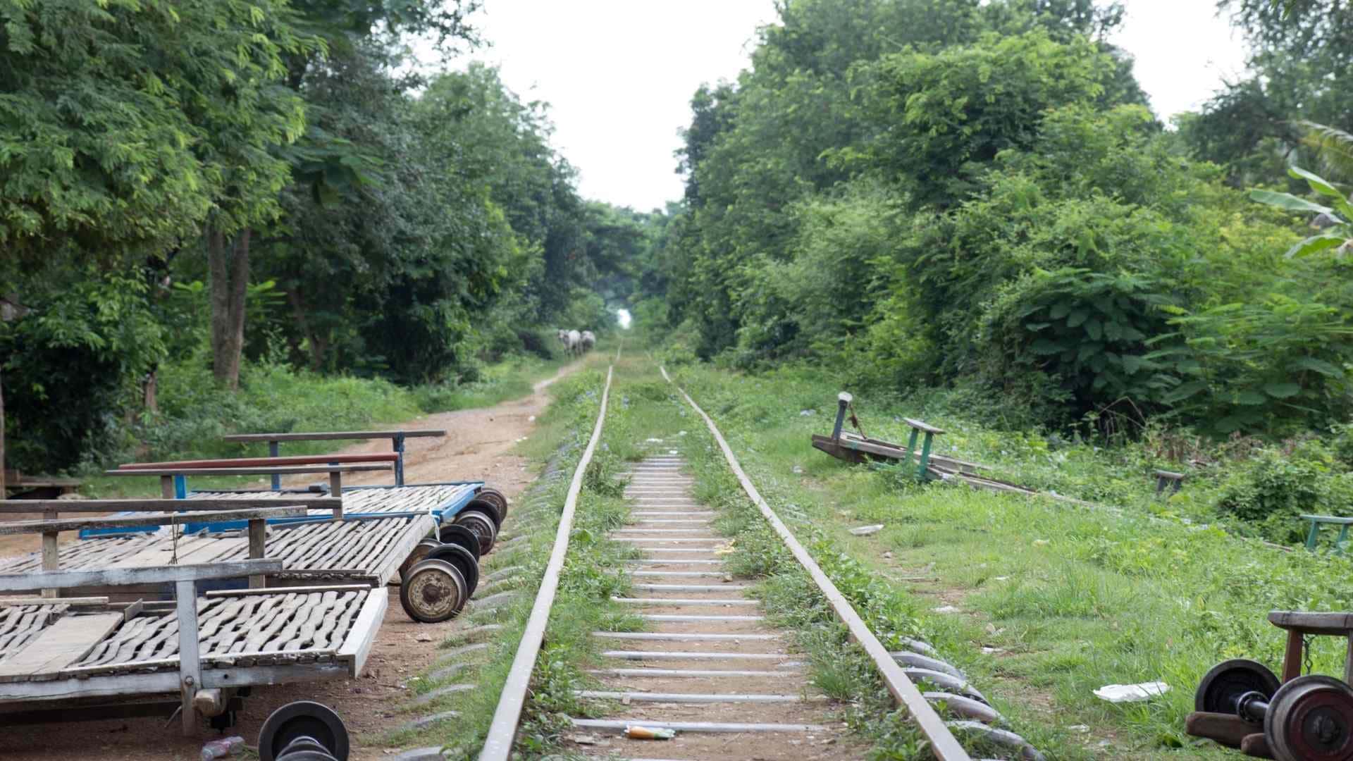 Battambang's Bamboo train