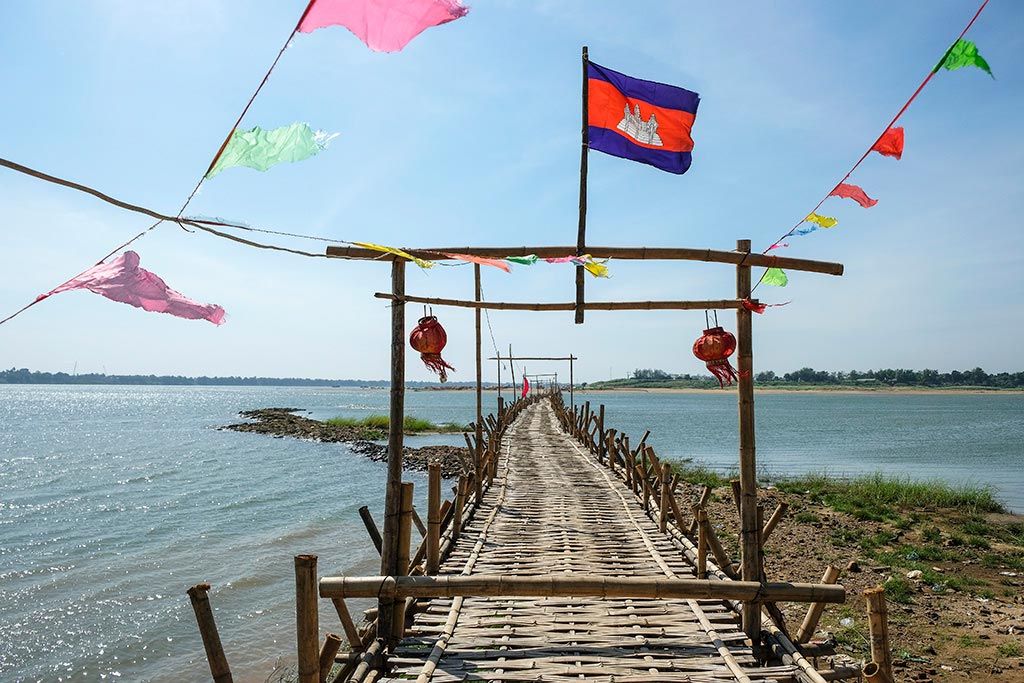 Ko Paen Bamboo Bridge