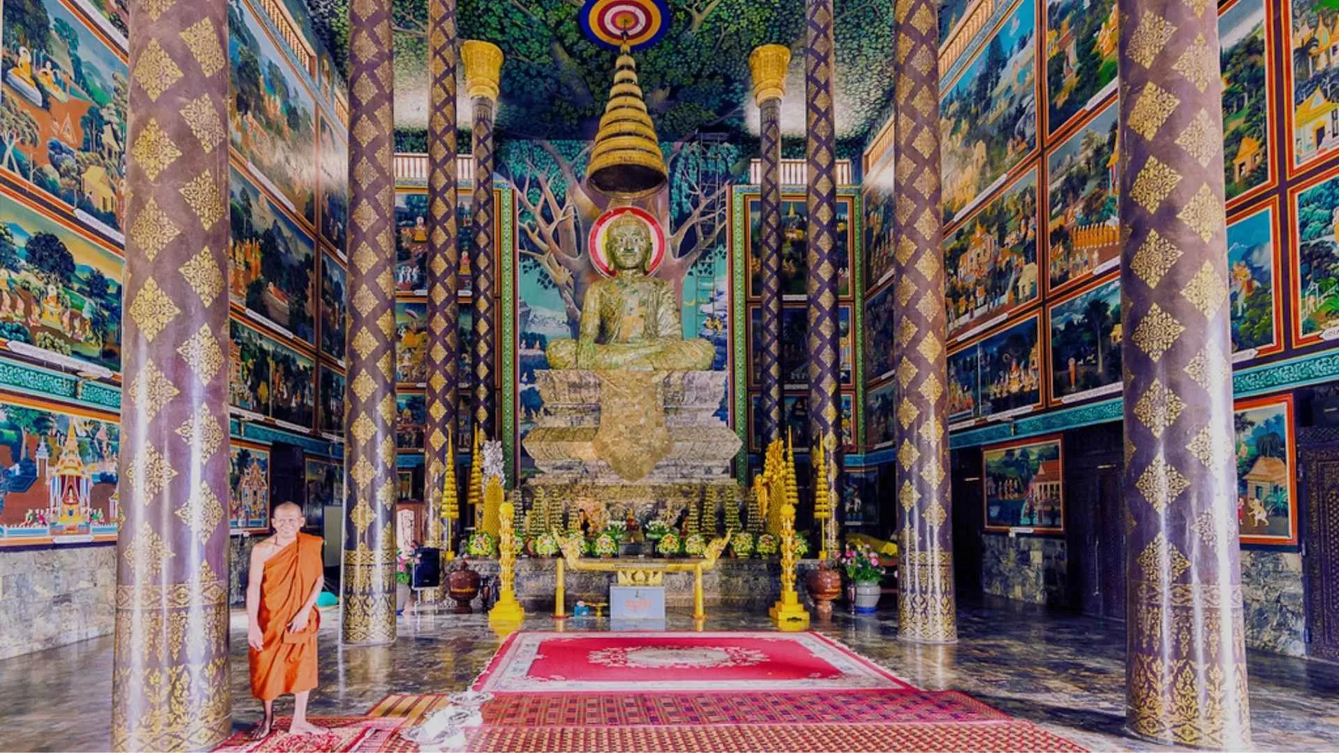 A sacred temple in Oudong
