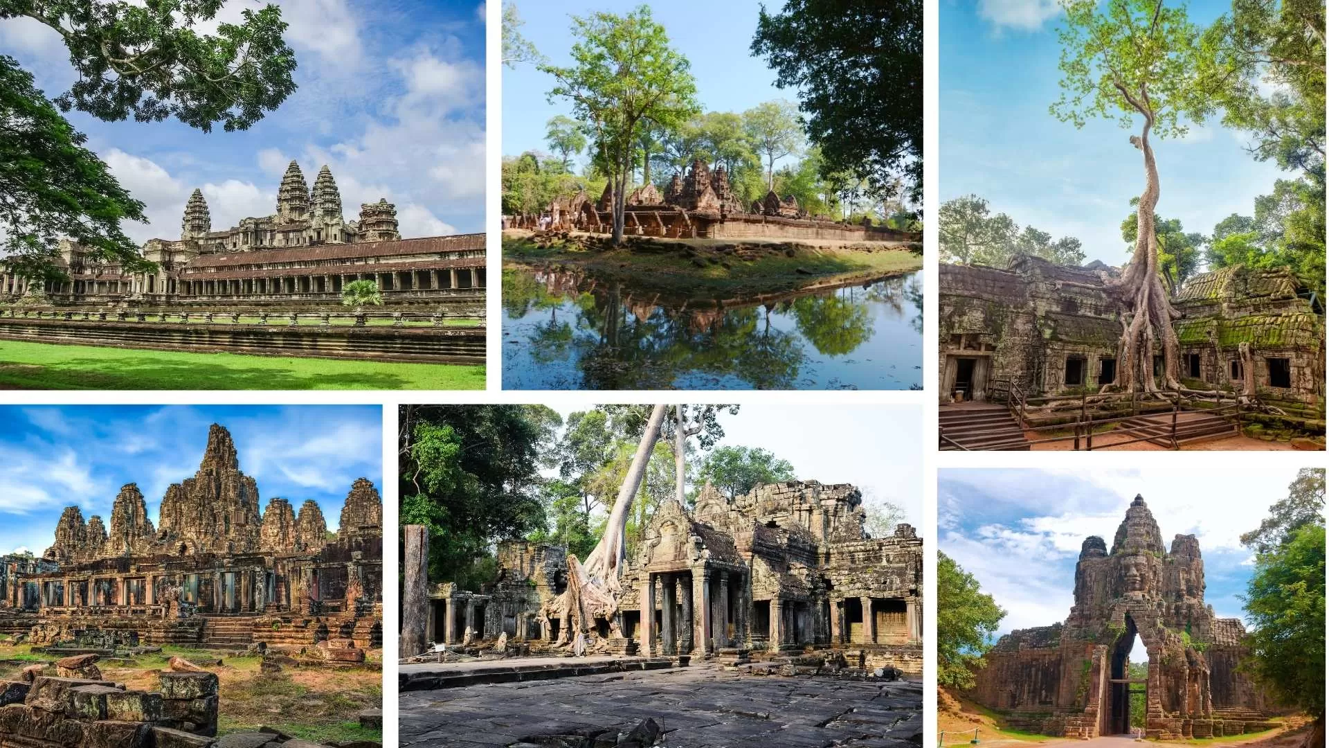 Some iconic sites in Siem Reap