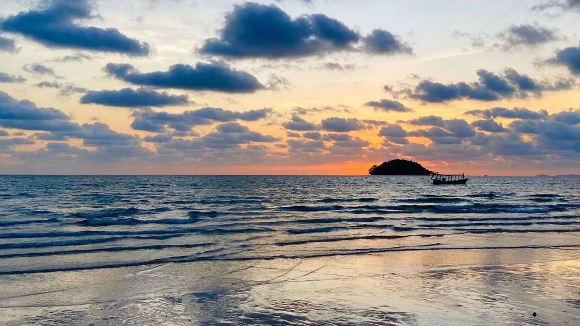 Plage à Sihanoukville
