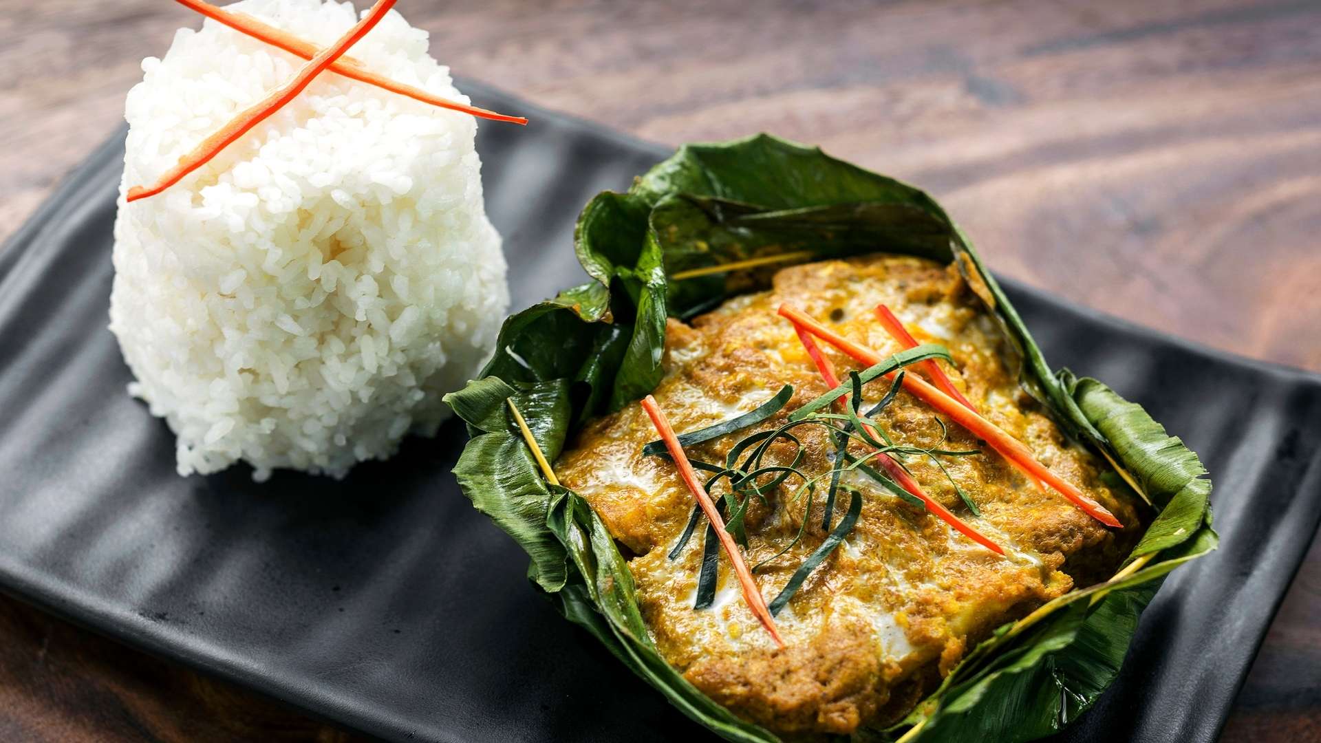 Amok Trey – Steamed Fish Curry