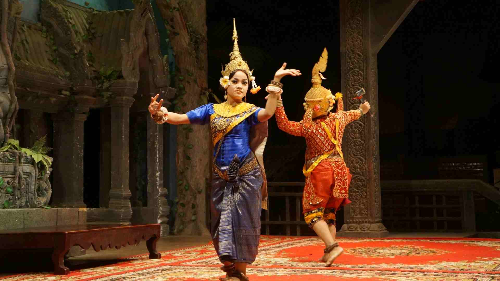 Feel the soul of  Rom Vong dances