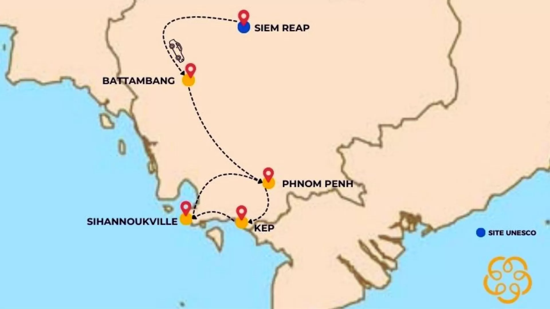 Cambodia 15-day itinerary