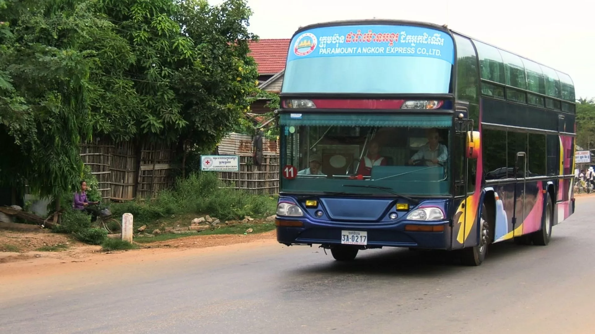 Bus au Cambodge
