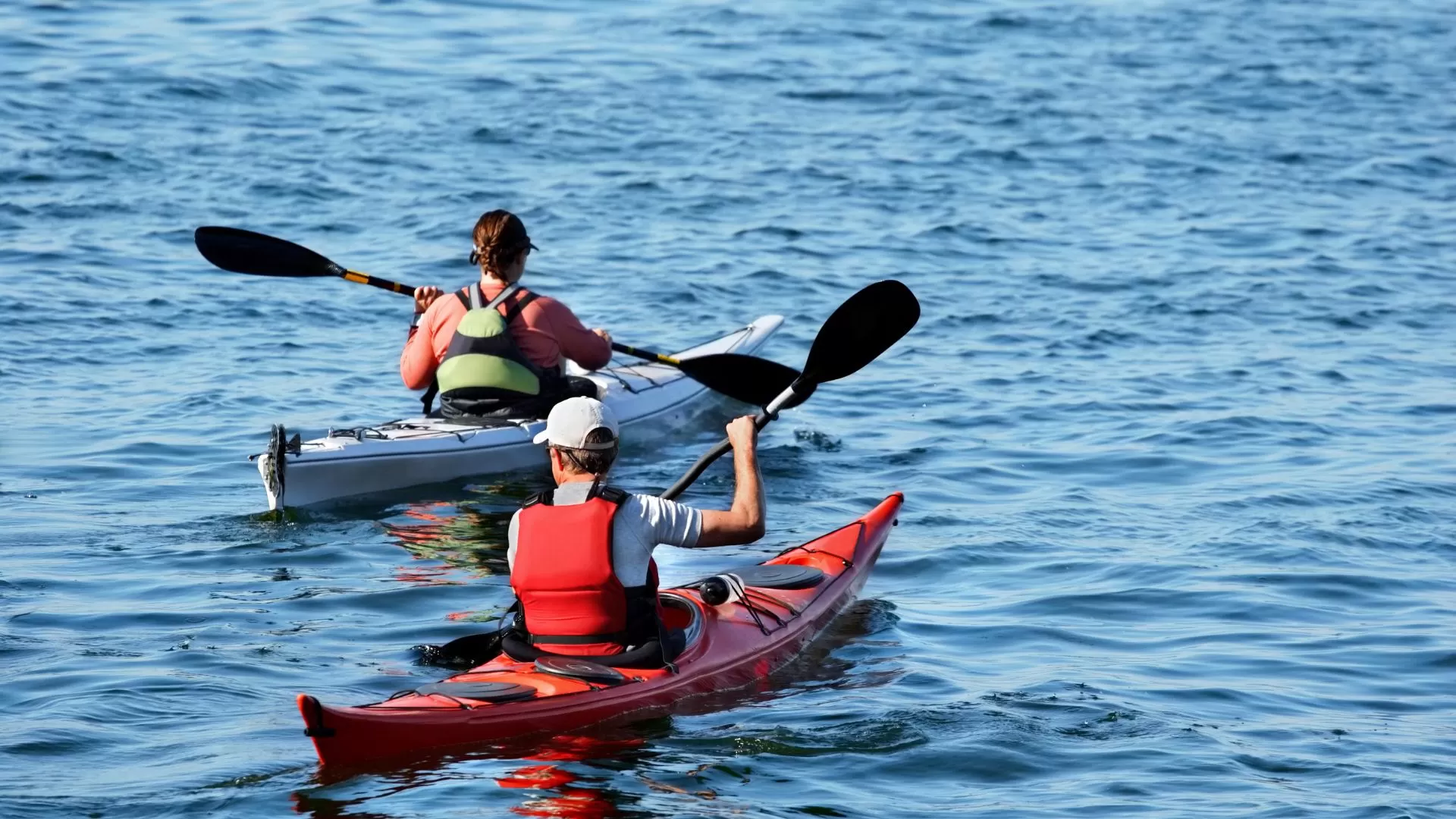 Faire du kayaking 
