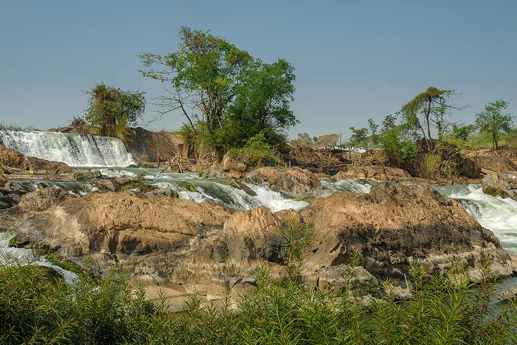 Landscape scenery of Don Det in Laos