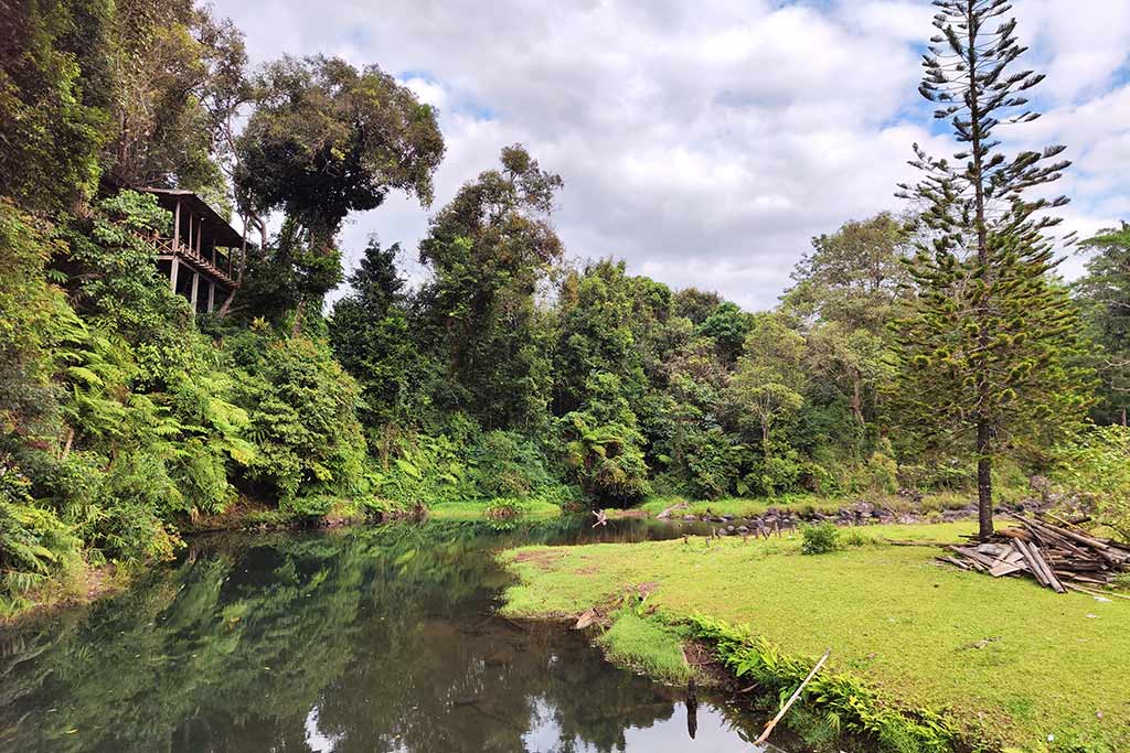 Natural pool at Tad Yuang