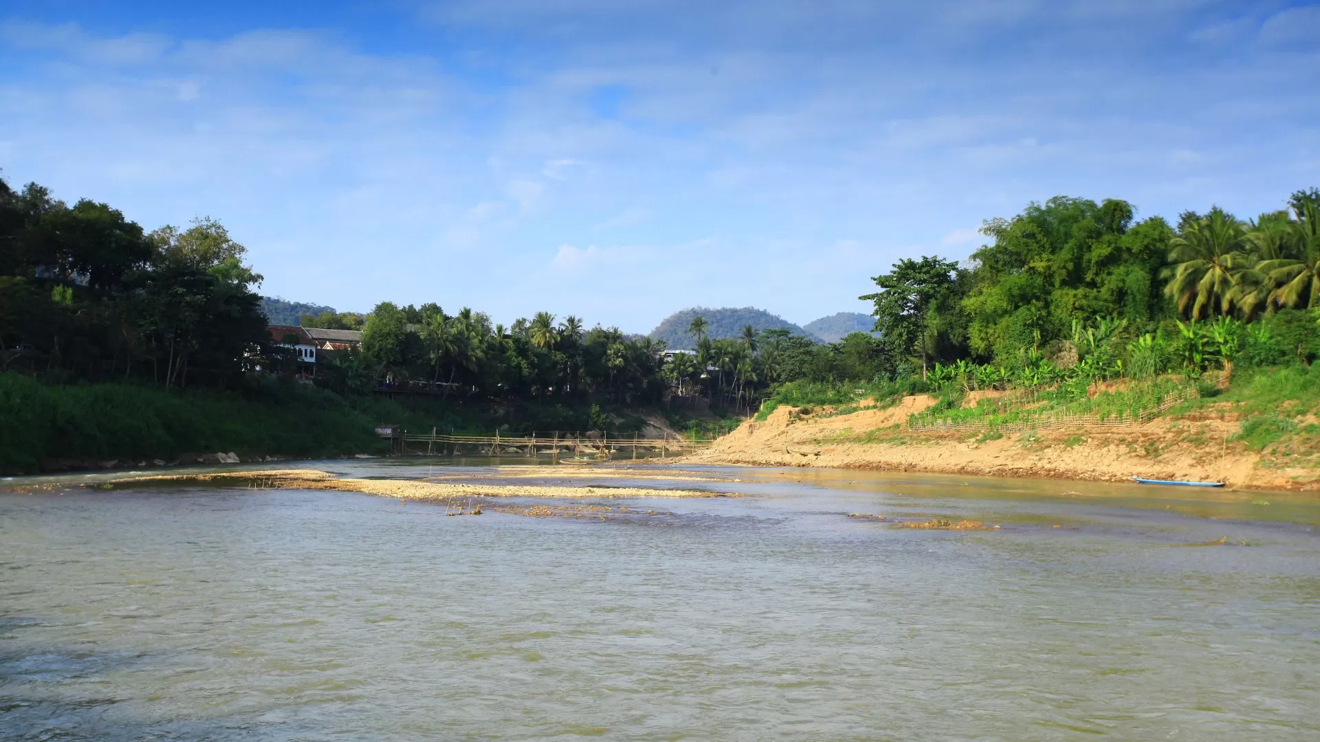 La rizière Nam Khan à Luang Prabang