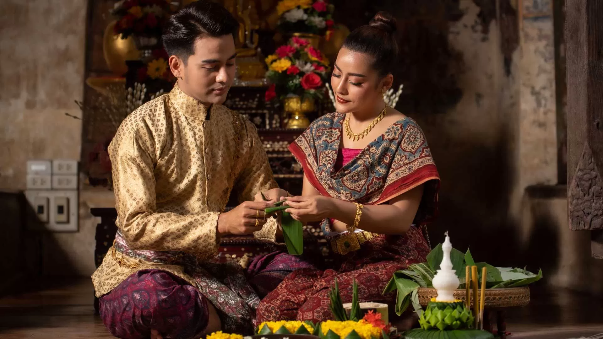 The Salong - Traditional Laos costume for men