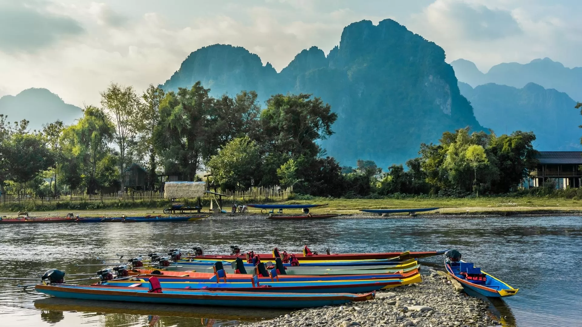 The Nam Song river