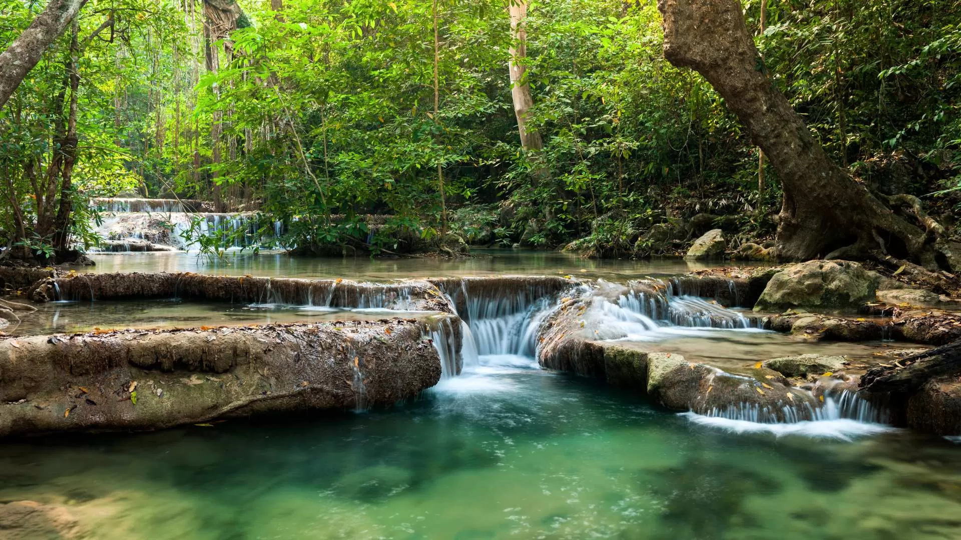 Tad Sae Waterfall