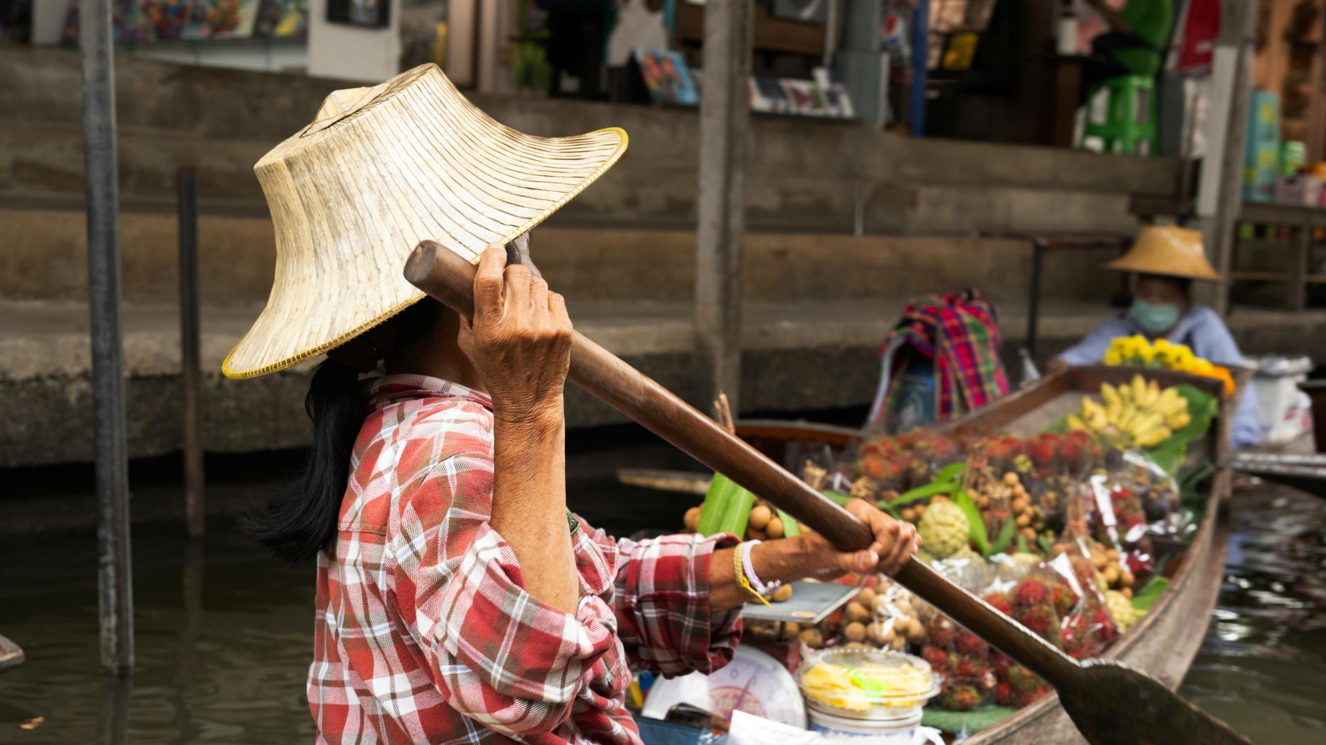 Marché flottant de Damnoen Saduak