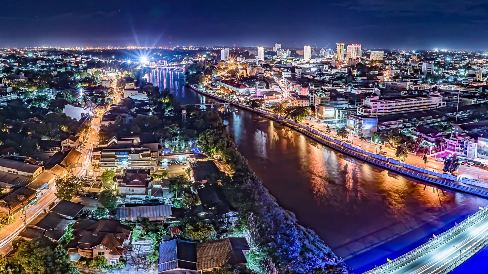 Chiang Mai le soir