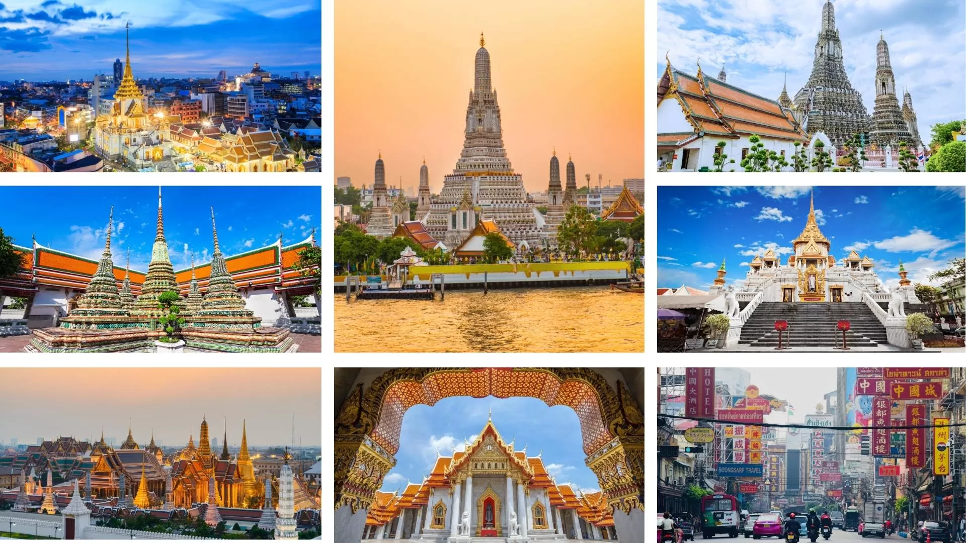 Explore some iconic sites in Bangkok