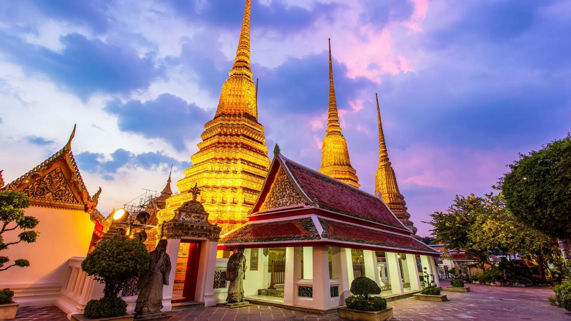 Wat Pho au soir
