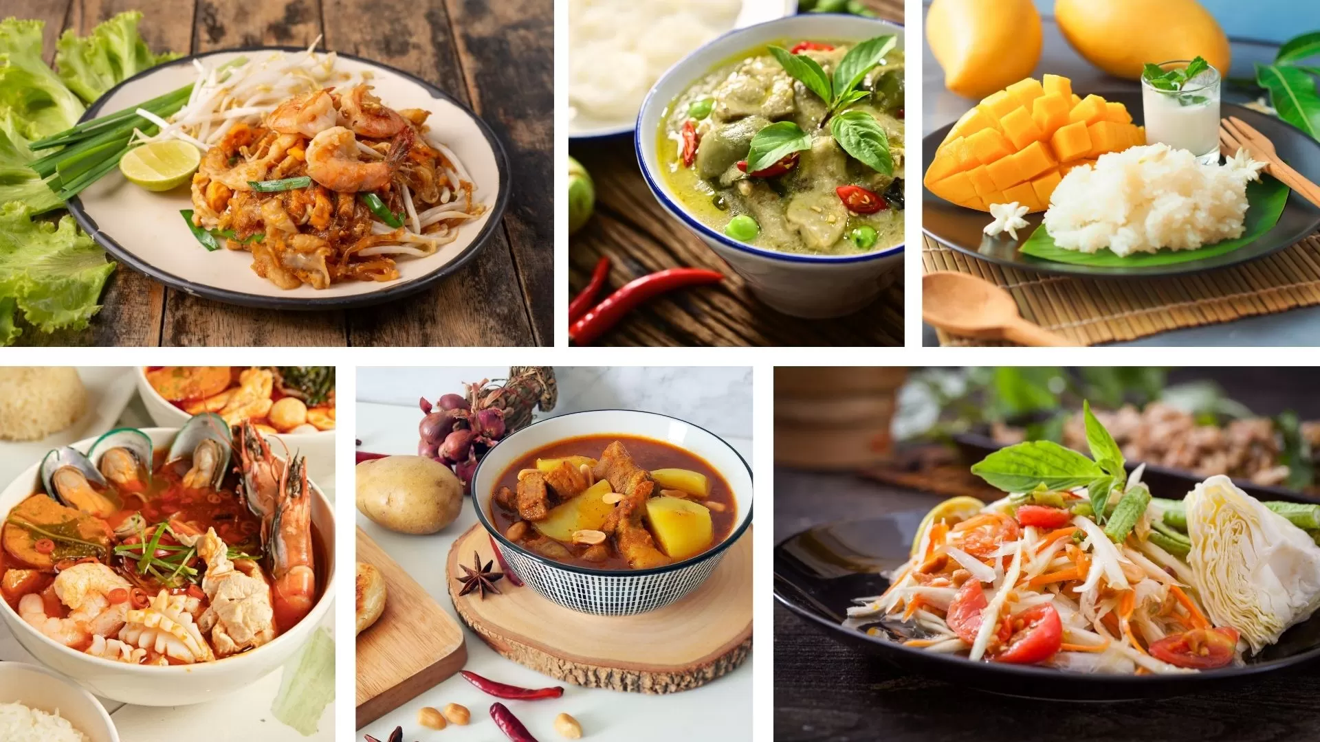 Plats de Thailande 