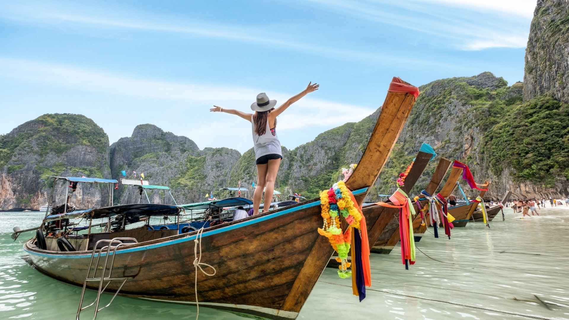 Bateaux pour visiter les îles 