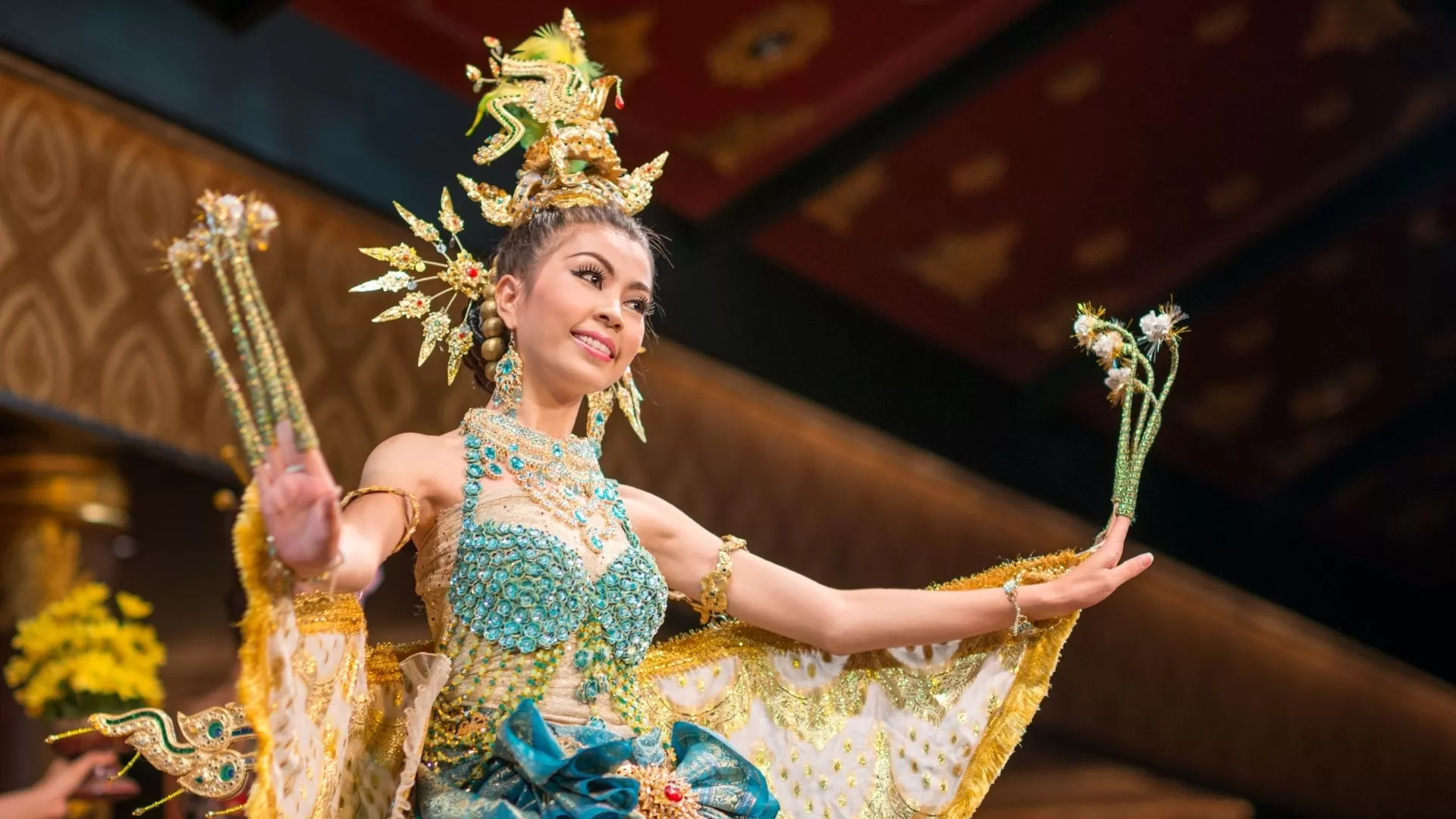 Performances de danse traditionnelle thaïlandaise
