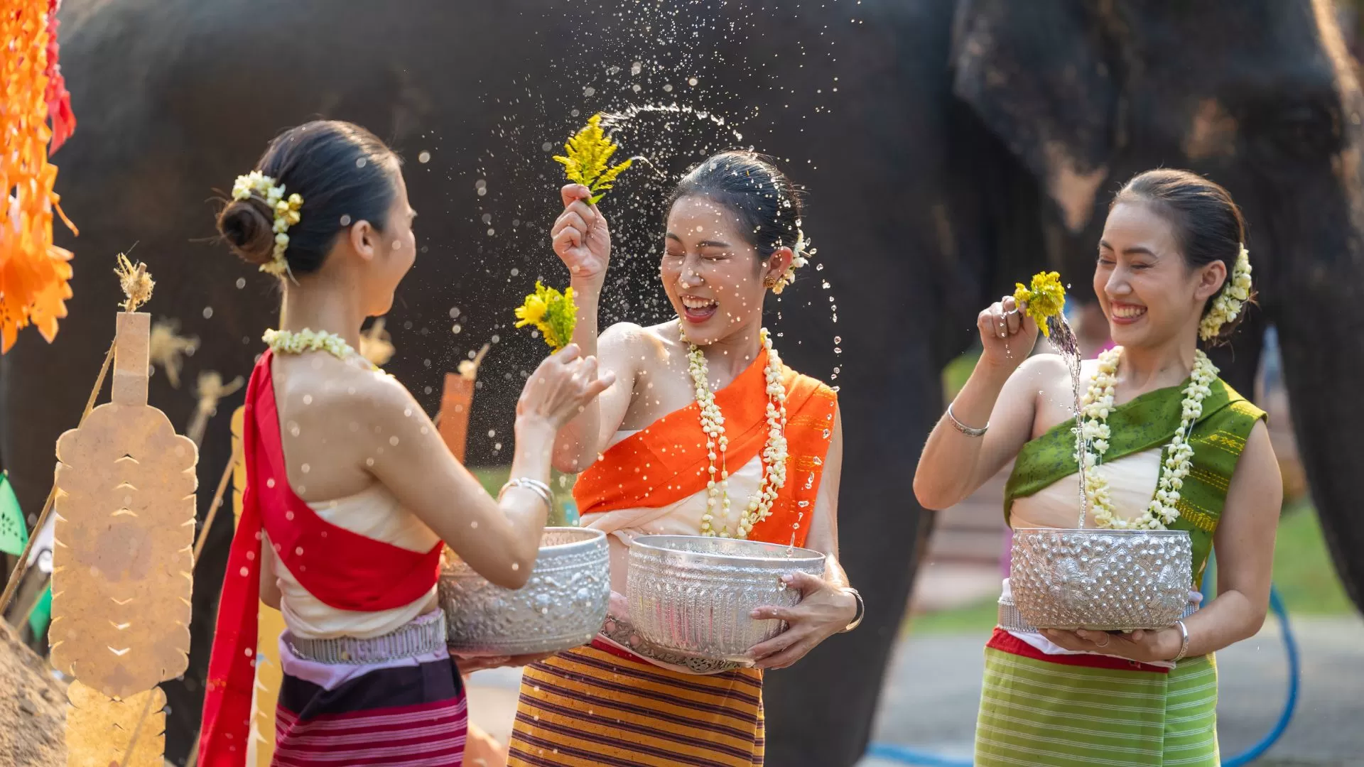 Songkran Thailande
