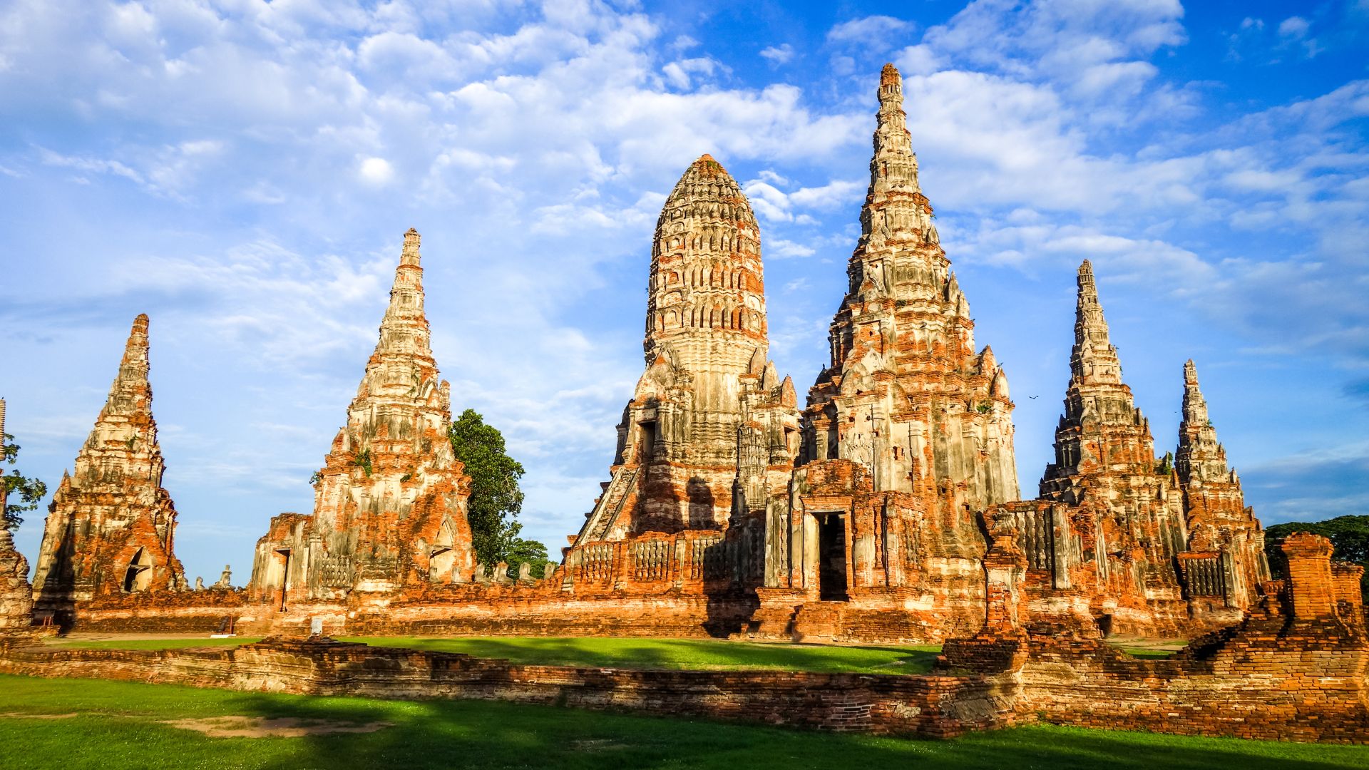 Temples majestueux à Ayutthaya