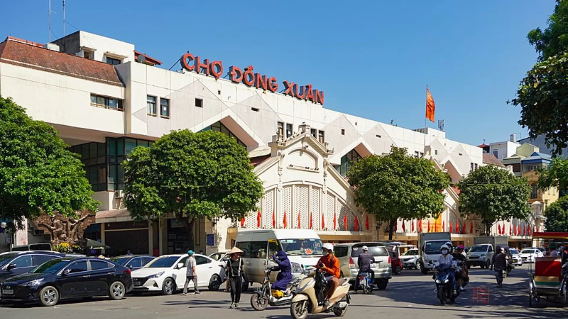 Le marché de Dong Xuan