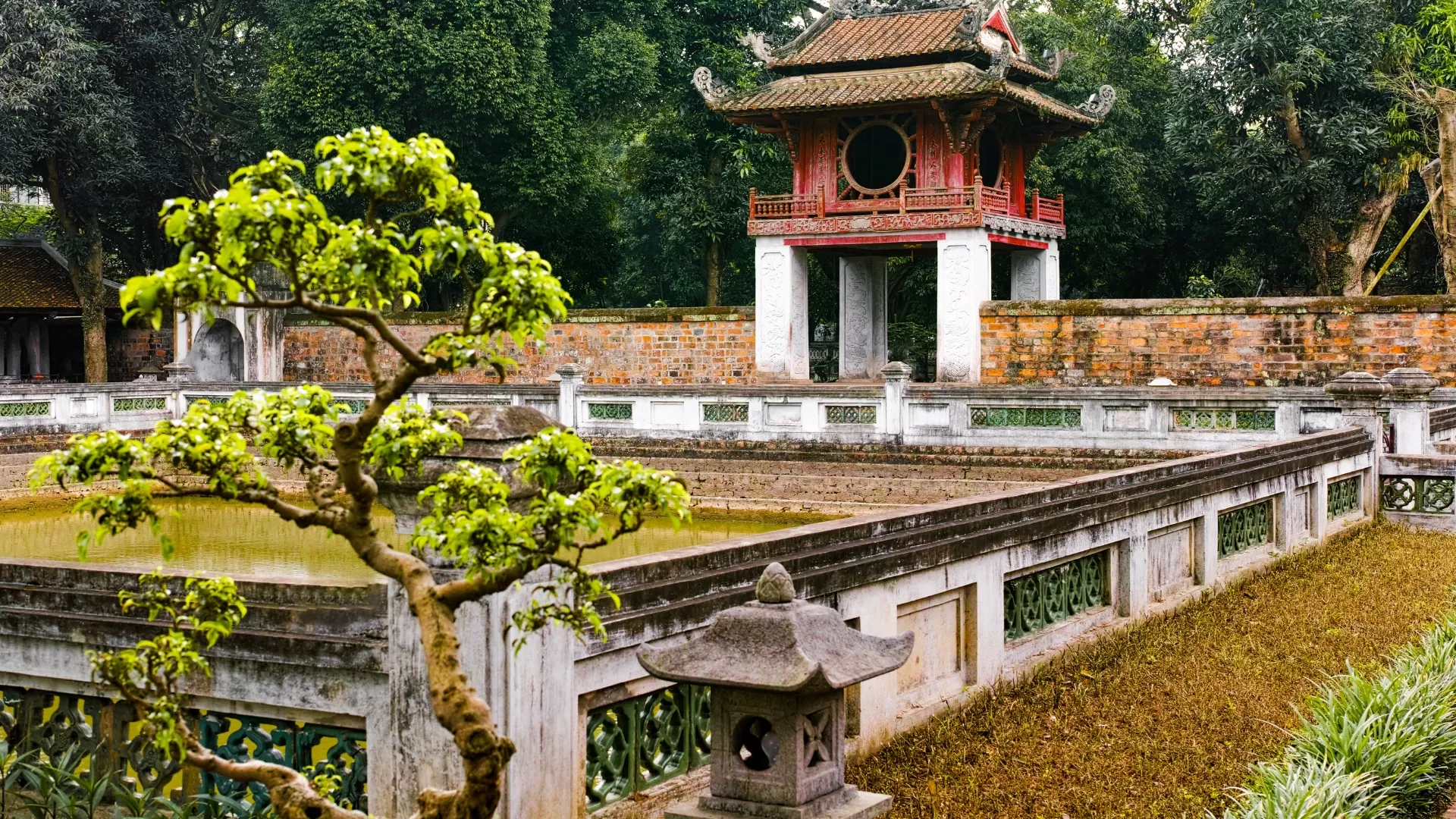 Le temple de la Littérature, première université du Vietnam