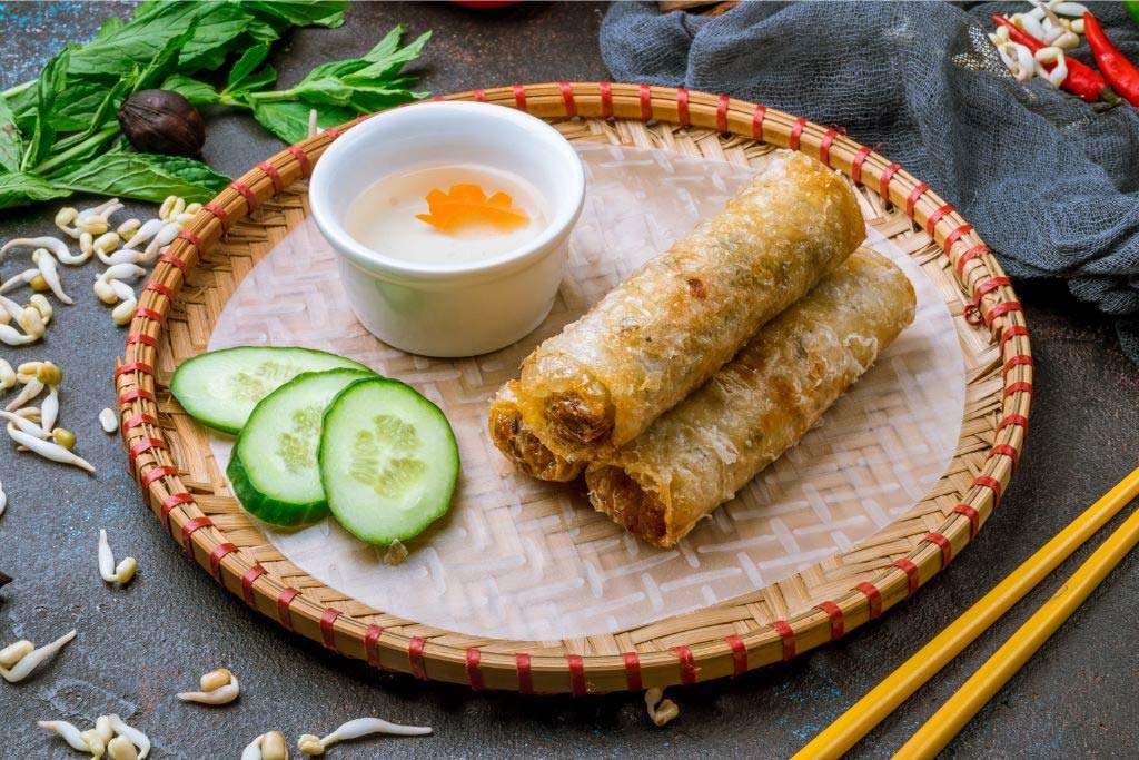 fried spring rolls