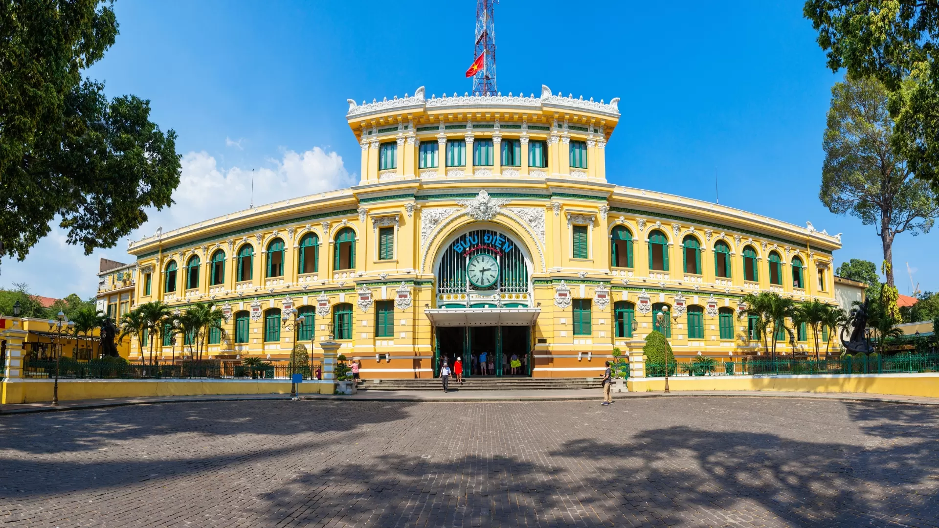 Poste Central de Ho Chi Minh-Ville 