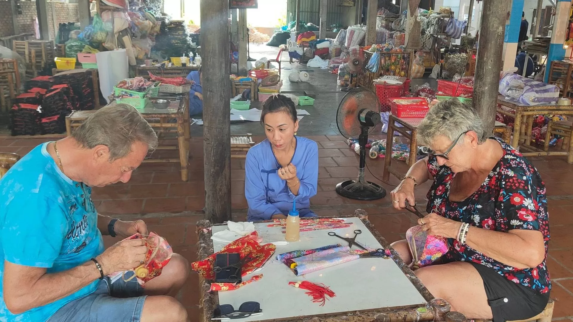 Atelier de fabrication de lanternes Hoi An
