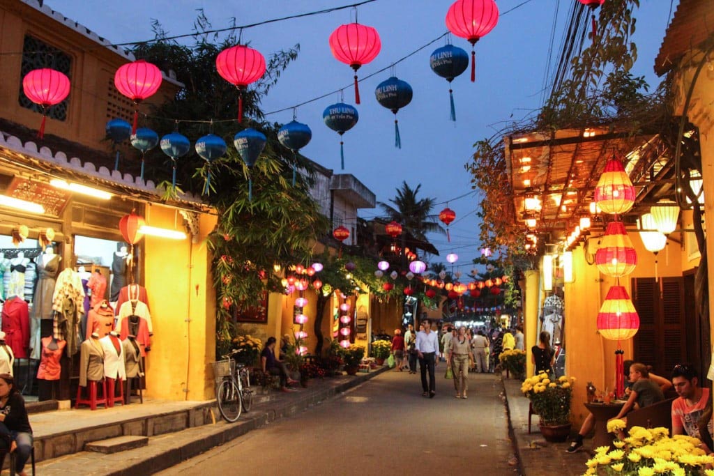 La vieille ville de Hoi An