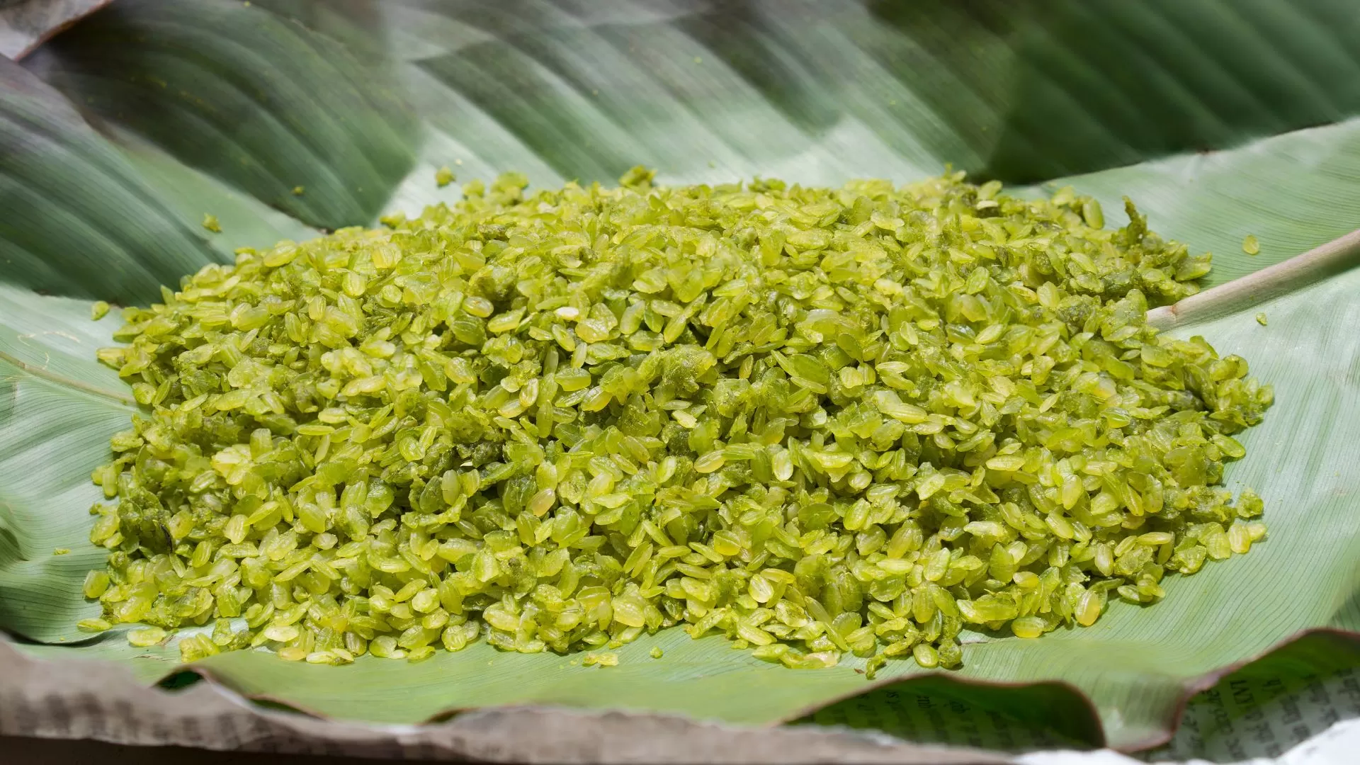 Riz vert de Tu Le