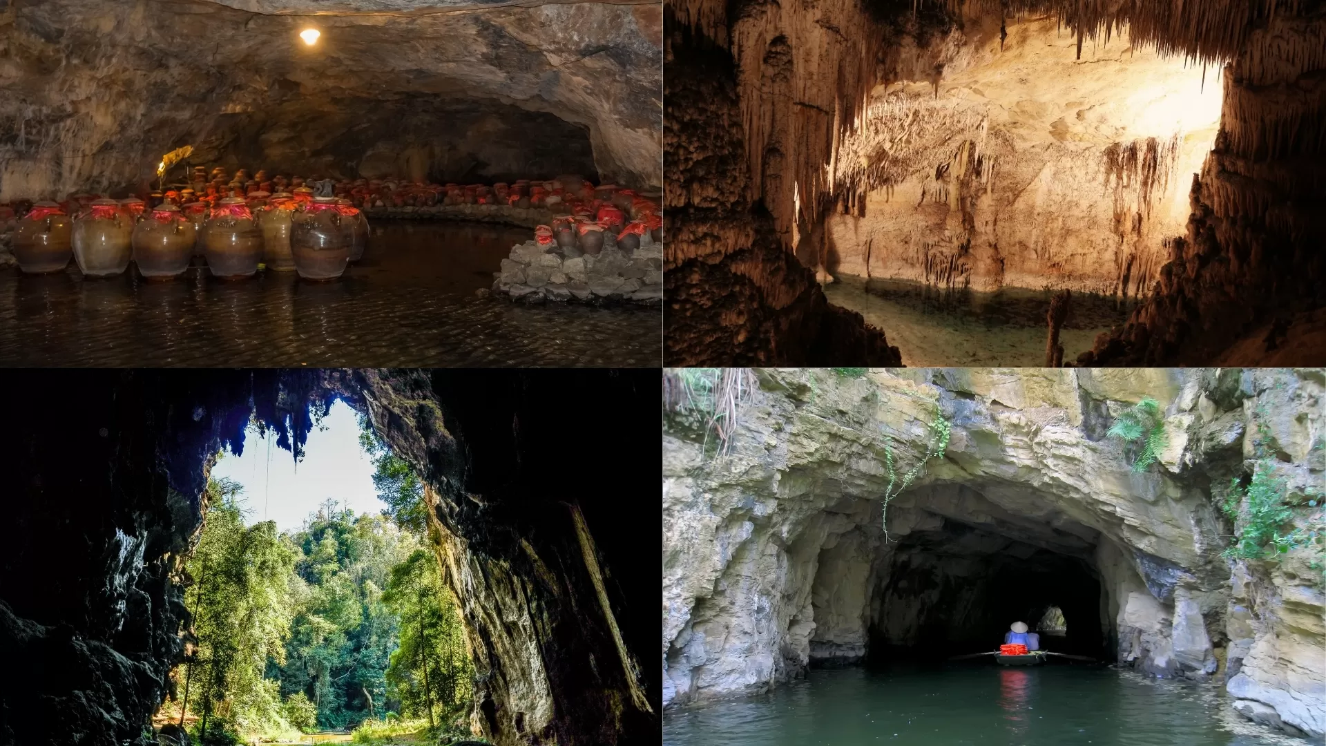 Les grottes naturelles