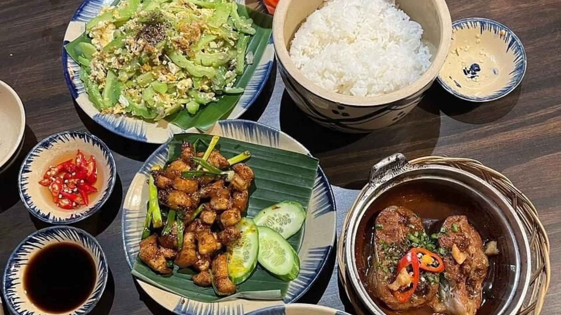 Un repas vietnamien