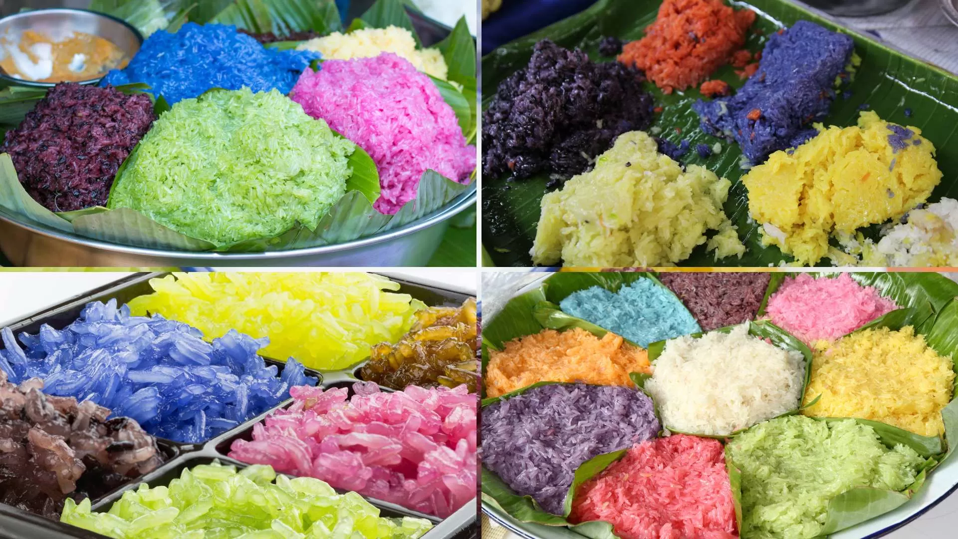 Five-colored sticky rice