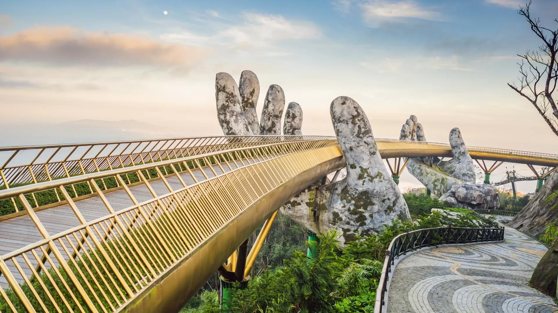 Golden Bridge at Ba Na Hills