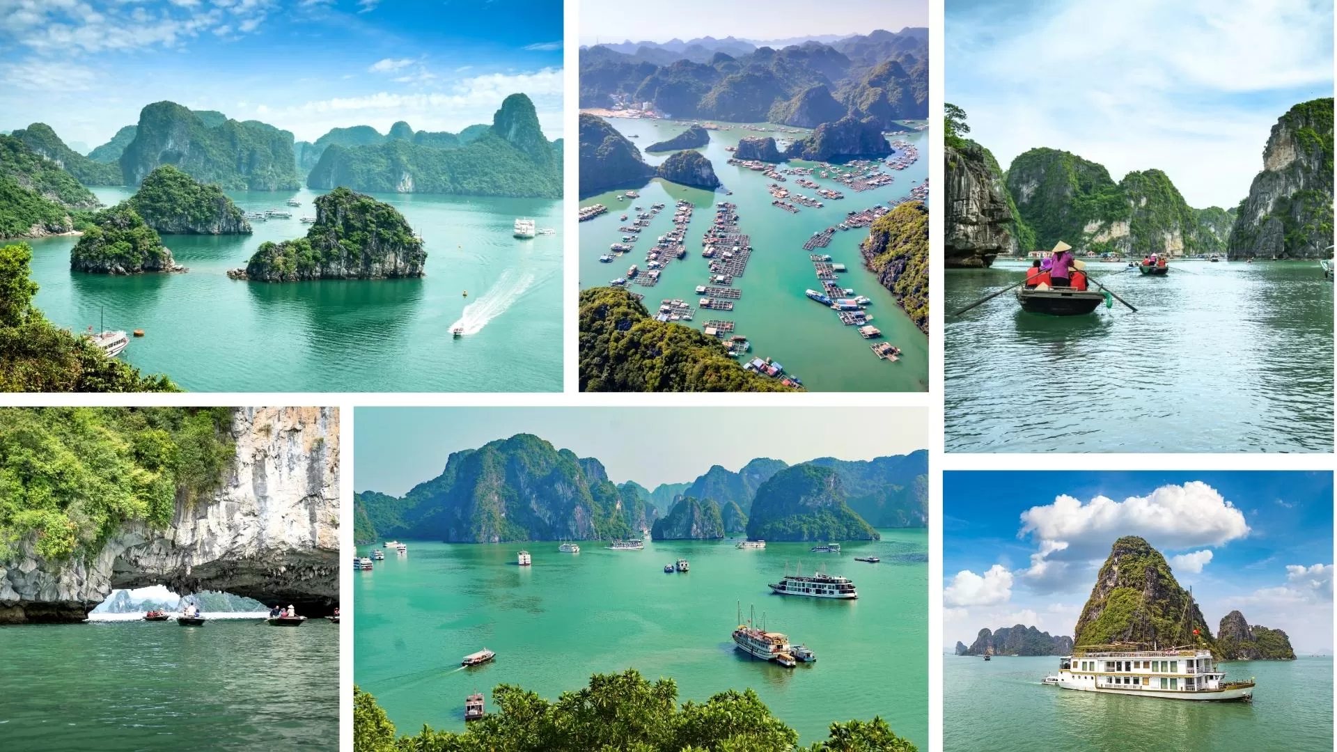 Halong's majestic scenery