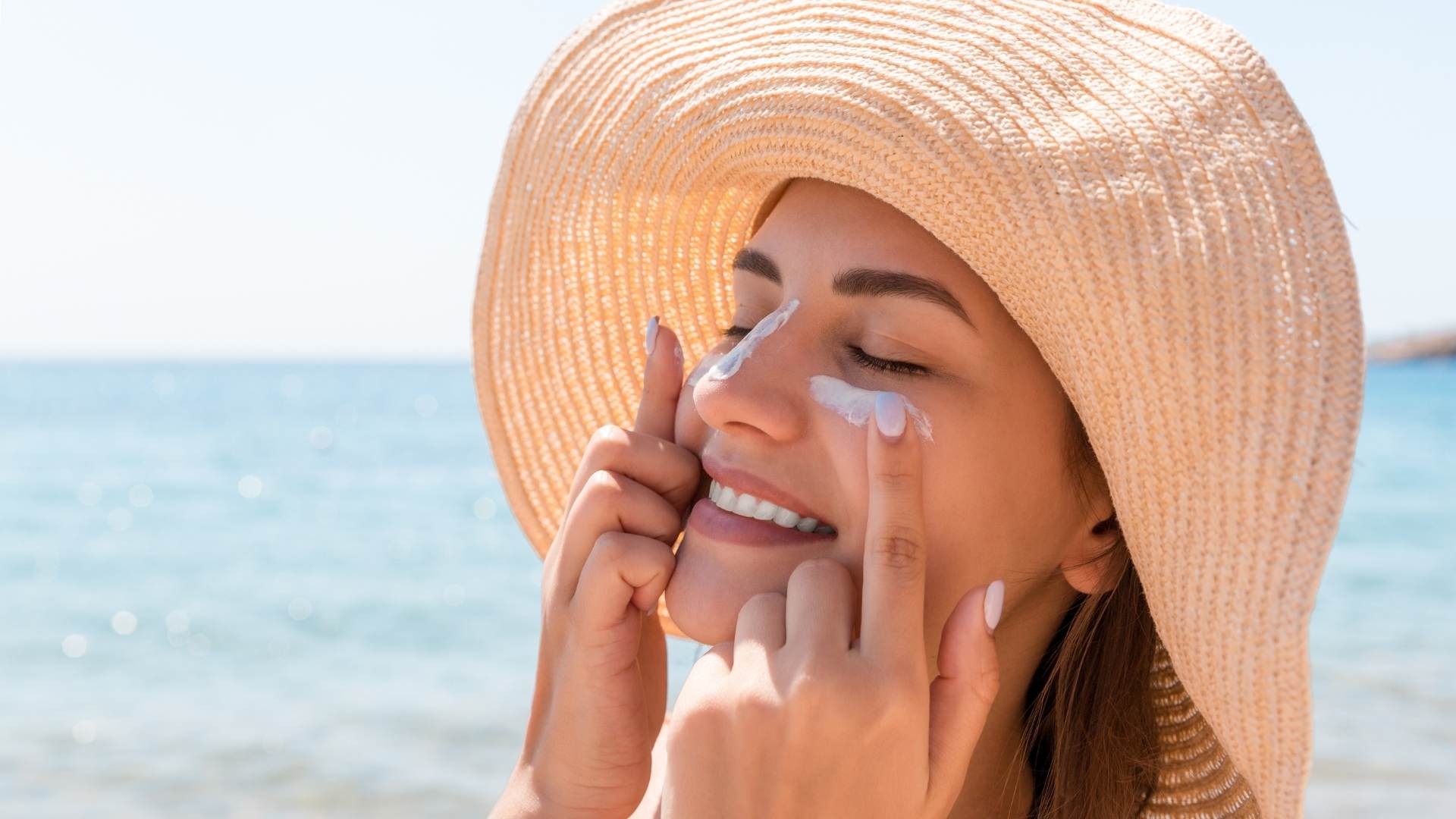 Apply sunblock to protect your skin
