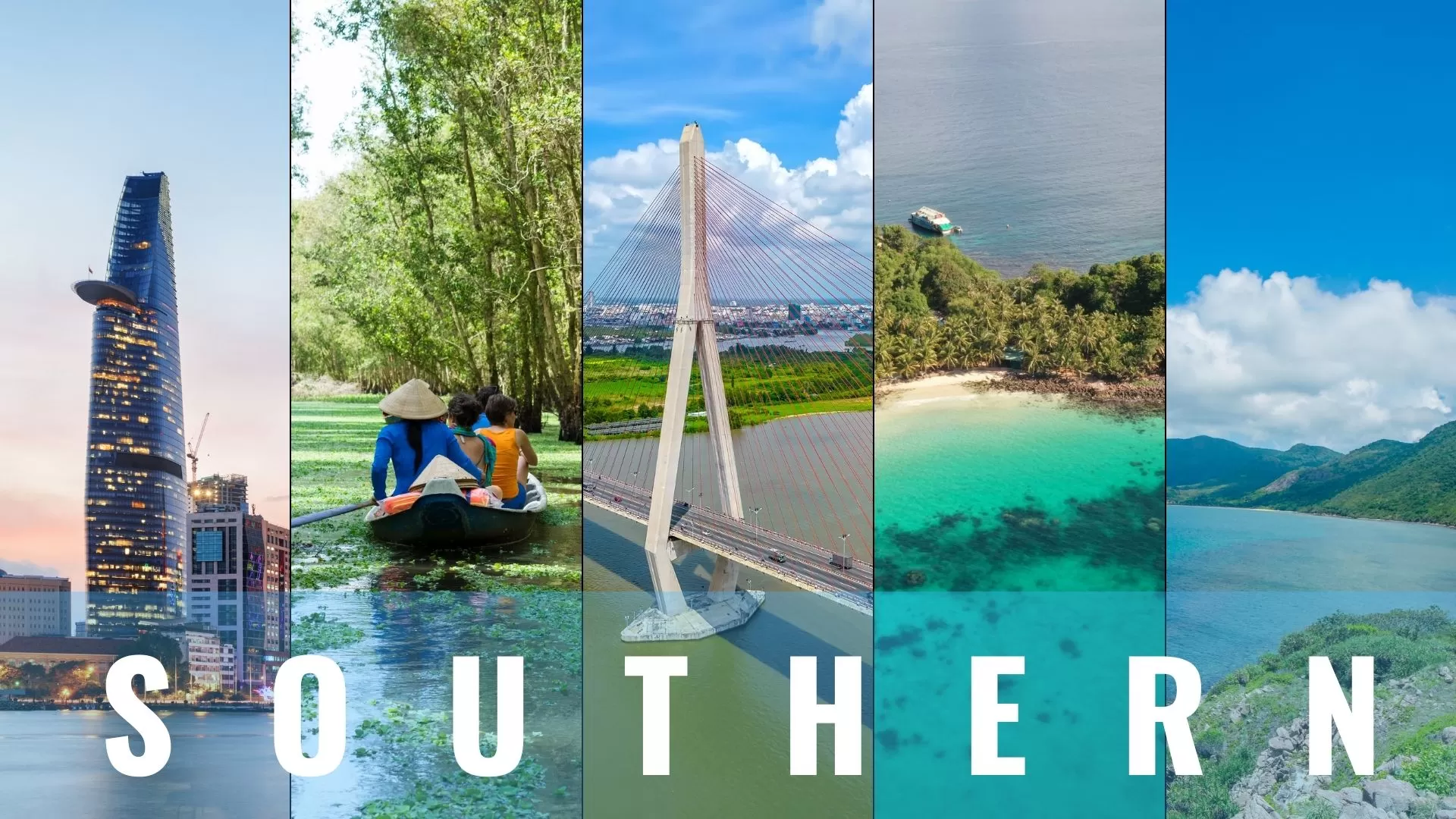 Scenic view of Southern Vietnam