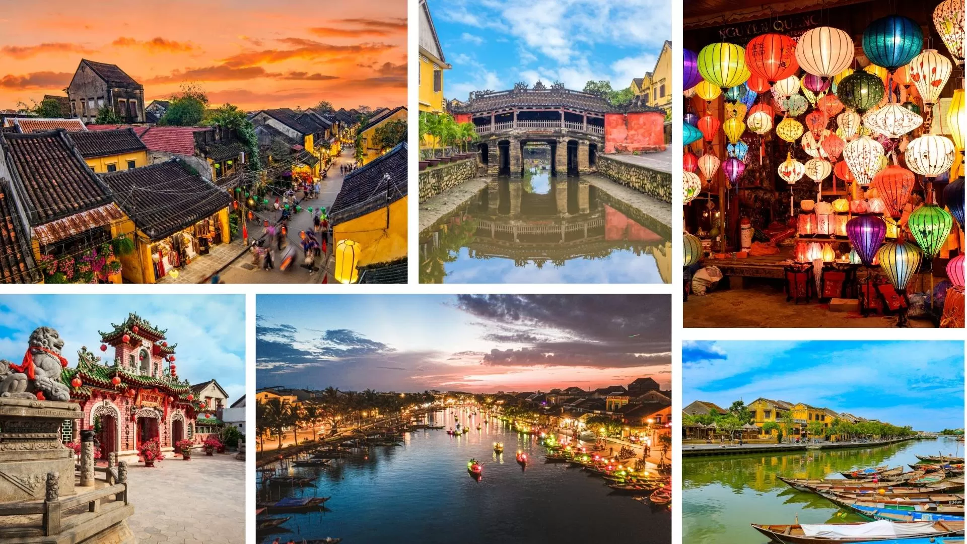 Admire the charming beauty of Hoi An ancient town