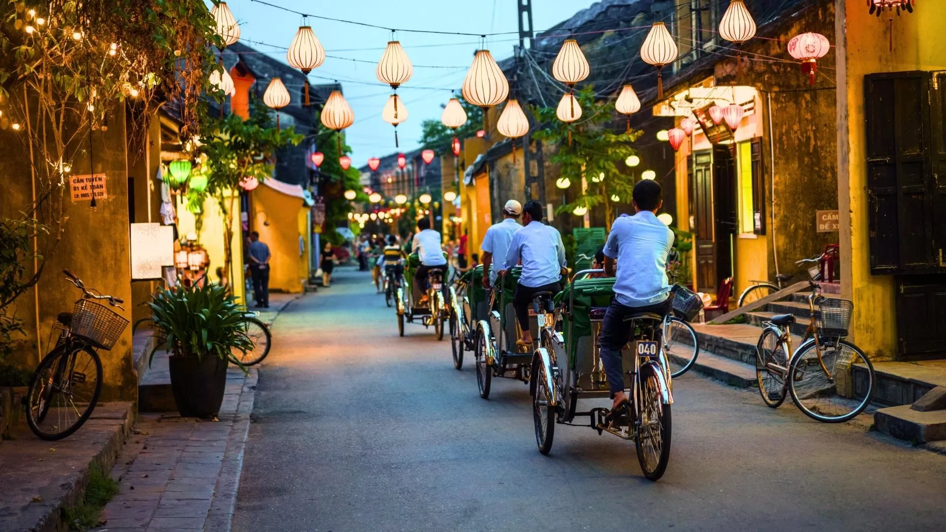 Cyclo à Hoi An