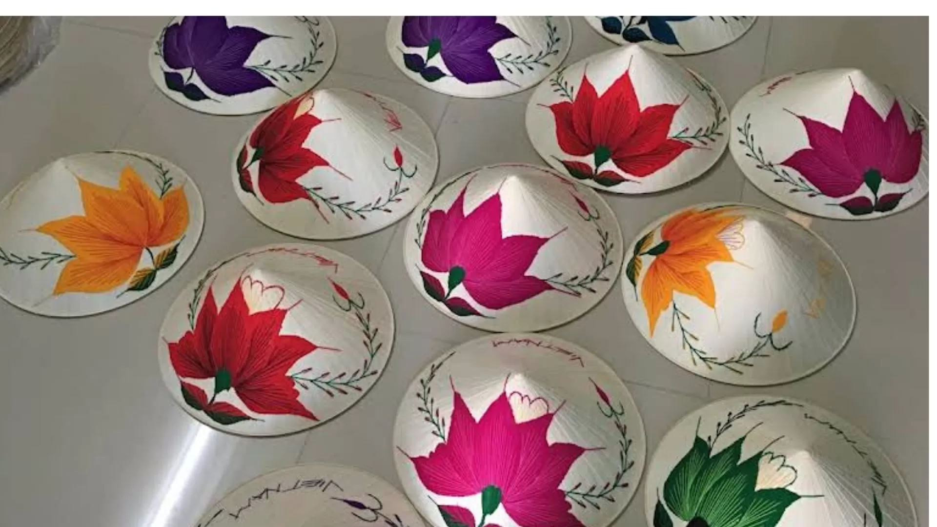 Embroidered hats